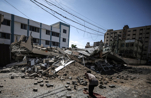İsrail 'evleri boşaltın' çağrısı yaptı! Yüz binlerce Filistinli  oraya sığındı