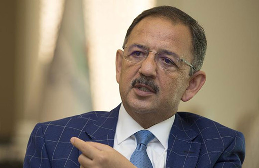 Bakan Mehmet Özhaseki: "Deprem bölgesinde 100 bin köy evimizi çelikten yapacağız"
