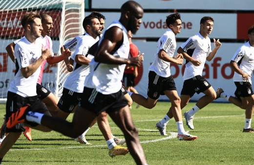 Beşiktaş, Galatasaray maçı hazırlıklarına devam etti
