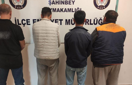 Gaziantep'te 2,5 milyon liralık çalıntı malzeme ele geçirildi: 4 gözaltı!