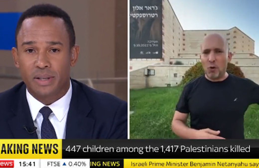 Eski İsrail Başbakanı Bennet soruları duydu sunucuya haraket etti canlı yayından alındı