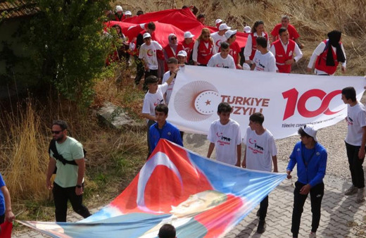 Çankırı’da 14. İstiklal Yolu Yürüyüşü yapıldı!