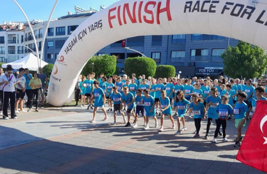 Fethiye’de “Yaşam İçin Yarış” koşusu düzenlendi