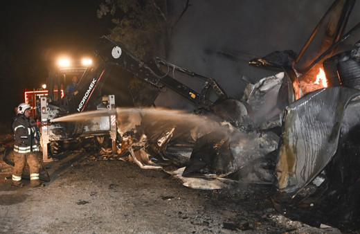 İstanbul Çatalca'da fabrika yangını çıktı!