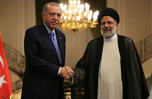 Cumhurbaşkanı Erdoğan, Reisi ile görüştü! İsrail-Hamas savaşını konuştular