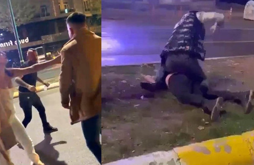 'Benekli Ayhan' kavga etti, öldüresiye dövüldü, baygınlık geçirdi! Feci darp anı kamerada