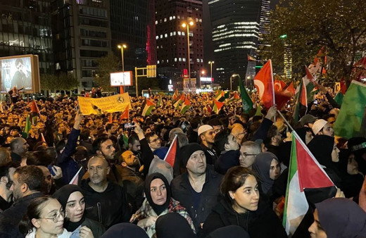 İstanbul ayaklandı! Yurt genelinde İsrail'in hastane saldırısı protesto edildi