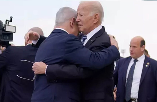 ABD Başkanı Joe Biden'dan İsrail'in katliamına tam destek! 'Patlama' deyip Filistinlileri suçladı