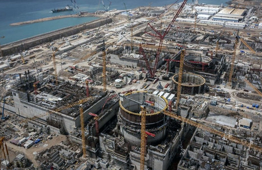 Mersin'de Akkuyu NGS inşaat sahasında yangın çıktı!