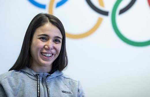 Milli pentatlet İlke Özyüksel, Kırgızistan'da şampiyon oldu