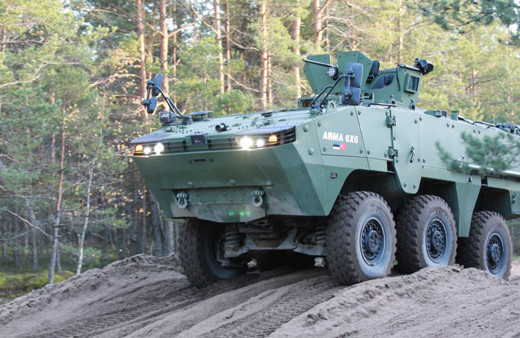 Türk zırhlısı ARMA 6X6, Avrupa'da Avrupalı rakipleri geride bıraktı