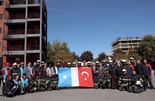 Somalili itfaiyeciler, Konya'da eğitim aldı