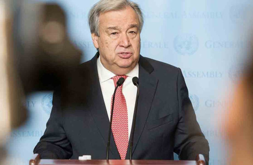 BM Sekreteri: Sınırdan her gün anlamlı sayıda yardım gitmeli