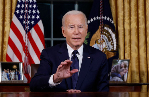 Biden yine 'patlamayı İsrail yapmadı' dedi! Hamas ile Putin'i birbirine benzetti