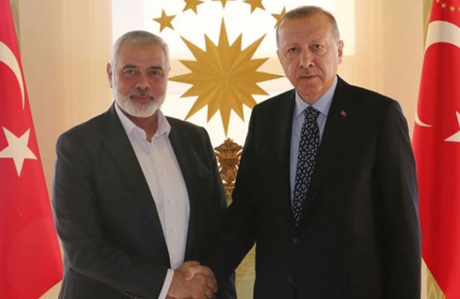 Erdoğan, Hamas lideri İsmail Heniyye ile telefonda görüştü