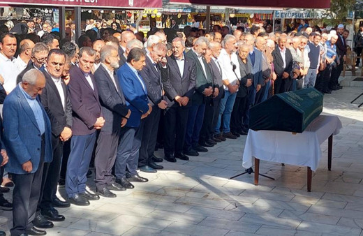 Necip Fazıl'ın oğlu Mehmed Kısakürek son yolculuğuna uğurlandı