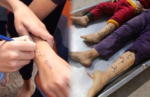 Ölürlerse tanıyalım diye kollarına 'ölüm künyesi' yazılıyordu! Katledilen çocuklar o yazılardan bulundu