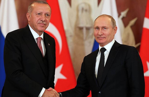 Cumhurbaşkanı Erdoğan, Vladimir Putin ile görüştü!