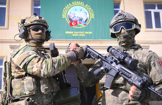 Azerbaycan'da düzenlenen "Mustafa Kemal Atatürk 2023" tatbikatı bitti