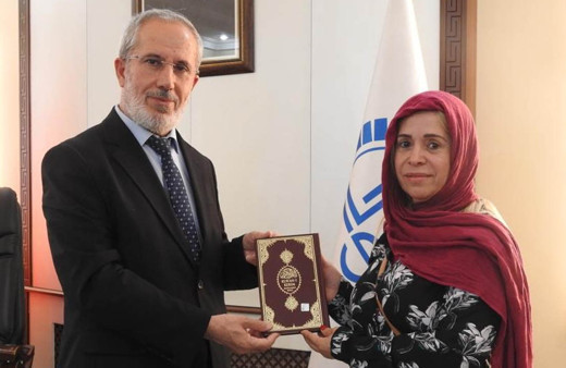 Brezilyalı kadın tarihi yerleri gezmek için gittiği Kilis'te Müslüman oldu