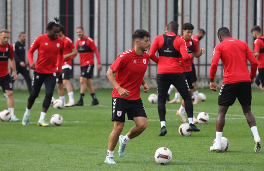 Samsunspor, MKE Ankaragücü maçının hazırlıklarını sürdürdü