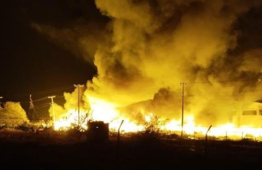 Niğde'de geri dönüşüm tesisinde yangın çıktı!