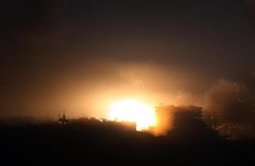 Mısır’da yerleşim yerine füze düştü, 5 kişi yaralandı