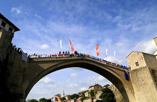 İsrail'in Gazze'ye yönelik saldırıları Mostar'da protesto edildi