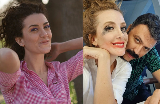 Evli oyuncu, rol arkadaşıyla dudak dudağa! Bülent Emrah Parlak ile Elit Andaç Çam kameralara böyle yakalandı