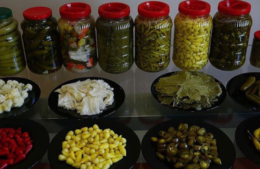 Turşu ihracatının büyük kısmı Ege'den yapıldı