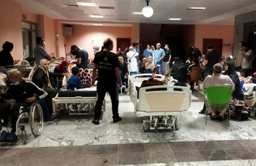 İsrail savaş uçaklarıyla Türkiye hastanesini vurdu! İşte saldırının ardından hastanede son durum