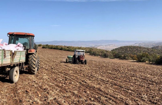 Eskişehir’de kıraç tarım arazilerinde hububat ekiliyor!