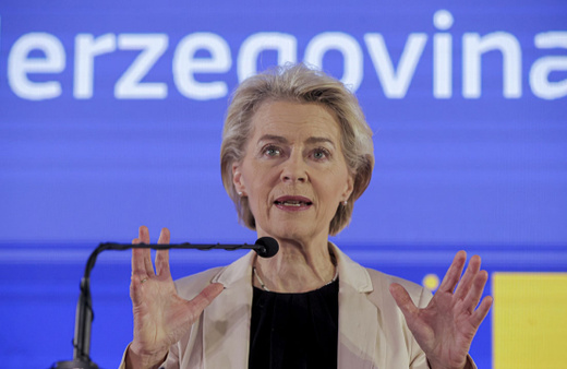 AB Komisyonu Başkanı Ursula von der Leyen: Bosna Hersek'in geleceği AB'de!