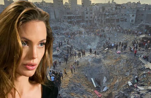 Angelina Jolie isyan etti! Gazze açık hava hapishanesiydi toplu mezara döndü