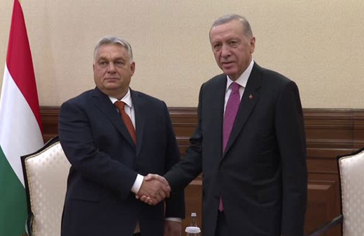 Cumhurbaşkanı Erdoğan, Macaristan Başbakanı Orban'ı kabul etti