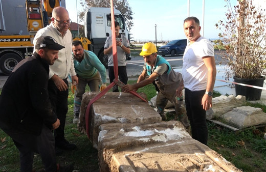 Yalova'da hafriyat çalışmasında bin 800 yıllık mezar bulundu