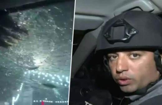 İsrail şimdi de Türk gazetecilere saldırdı! TRT Haber ekibi ölümden döndü