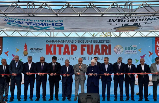 Kahramanmaraş'ta EXPO 2023 kitap fuarı açıldı