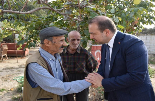 Sağlık müdürü Şenkul evde sağlık hizmeti alan hastaları ziyaret etti