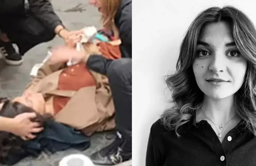 İnanılması güç olay! Hamile kadının kafasına köpek düştü