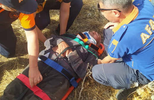 Alzheimer hastası yaşlı adam 4 gün sonra dağda bulundu