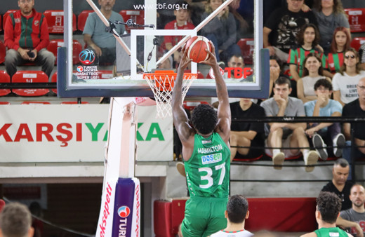 Basketbol Süper Liginde büyük fark: P. Karşıyaka: 95 - Bursaspor: 75
