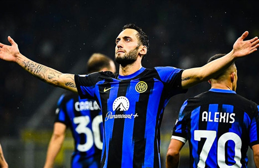 Hakan Çalhanoğlu attı, Inter zirvedeki yerini korudu