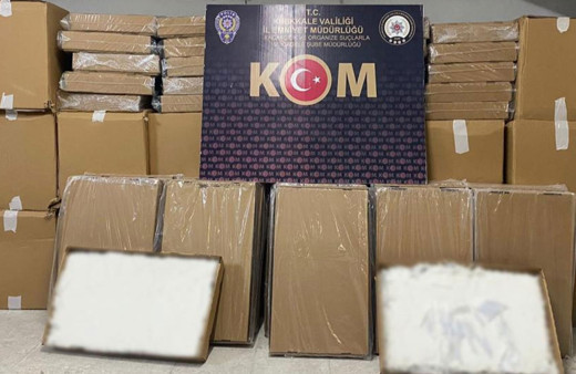 Kırıkkale'de 1 milyon 260 bin makaron ve 172 litre kaçak içki ele geçirildi!