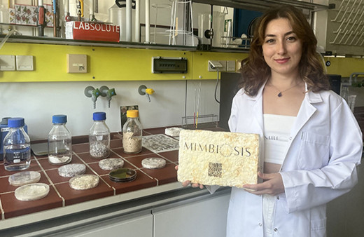 Plastiğe mantardan alternatif ürettiler! Karbon emisyonunu azaltıyor!