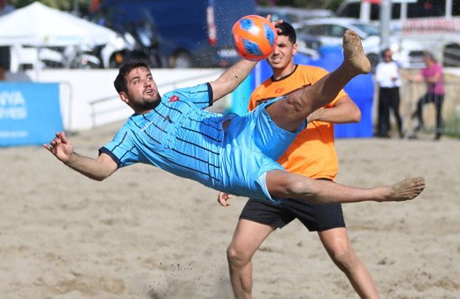 TFF Plaj Futbolu Ligi Süper Finalleri Alanya'da başladı