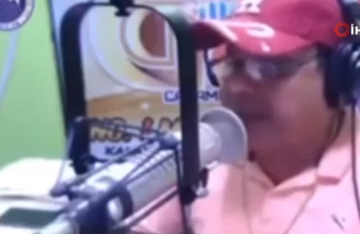 Radyo programcısı canlı yayında öldürüldü! Dehşete düşüren anlar kamerada