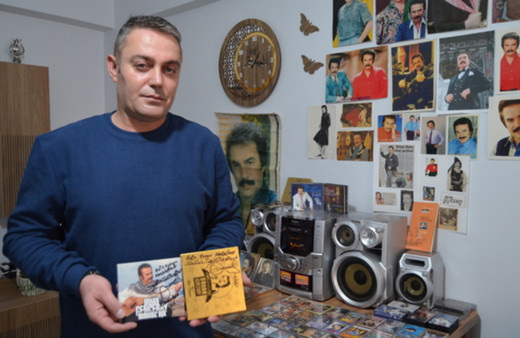 Orhan Gencebay hayranı güvenlik görevlisi evini "Gencebay Müzesi"ne çevirdi