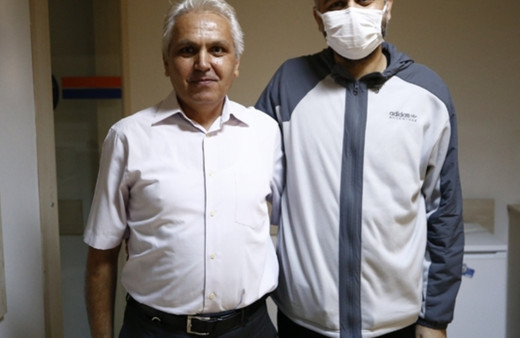 Emekli polis memuru yeğenini bağışladığı böbrekle hayata tutundurdu