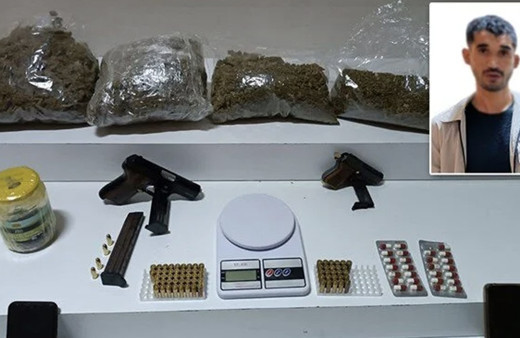 2,5 kilo uyuşturucuyla yakalandı dişimin ağrısına iyi geliyor dedi